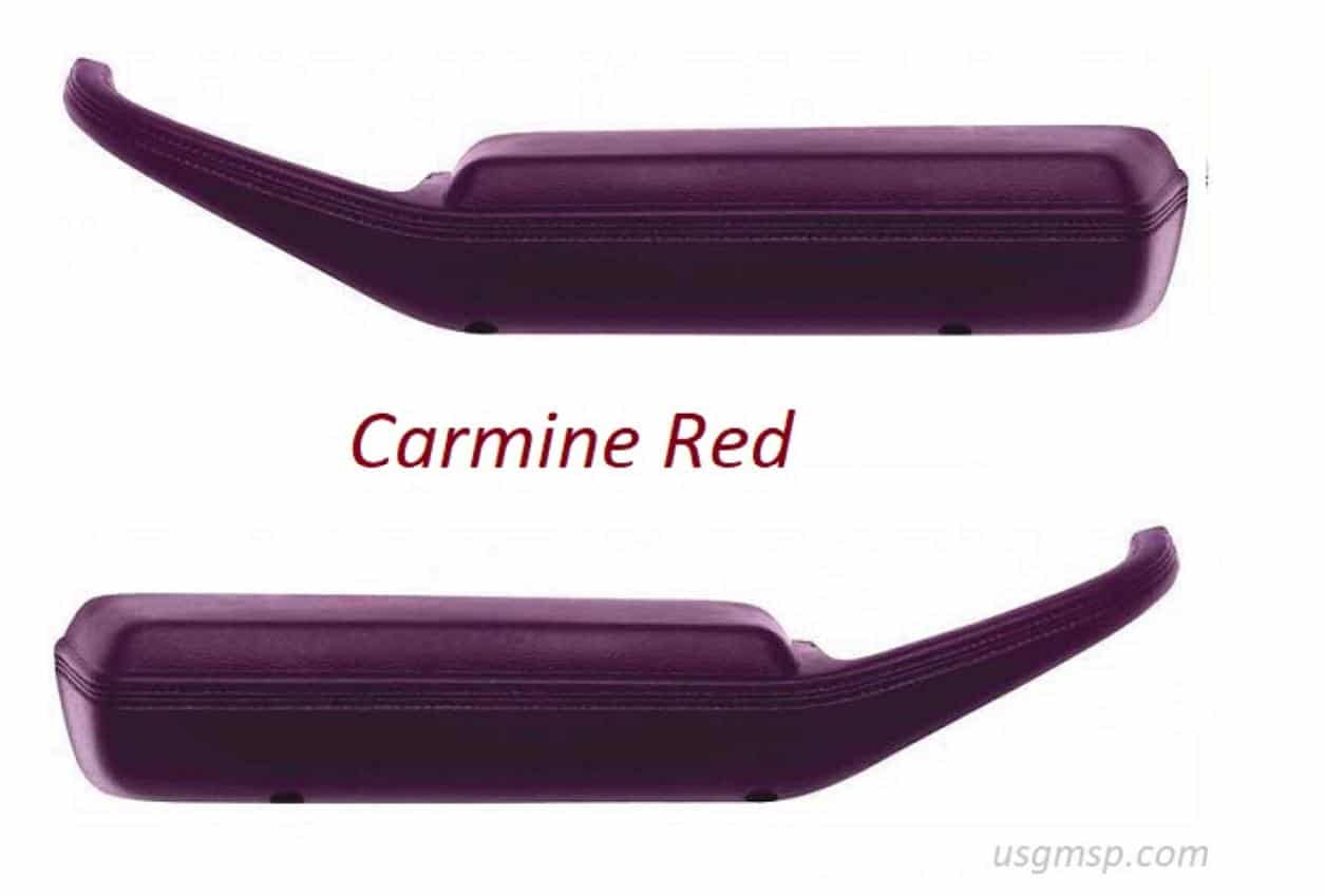 Armrest: 74-81 F  - Carmine Red (PR)
